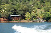 Finca la Florida on the north Osa Peninsula beside the Rio Sierpe has 2239 acres, a lodge and cabins and great potential.